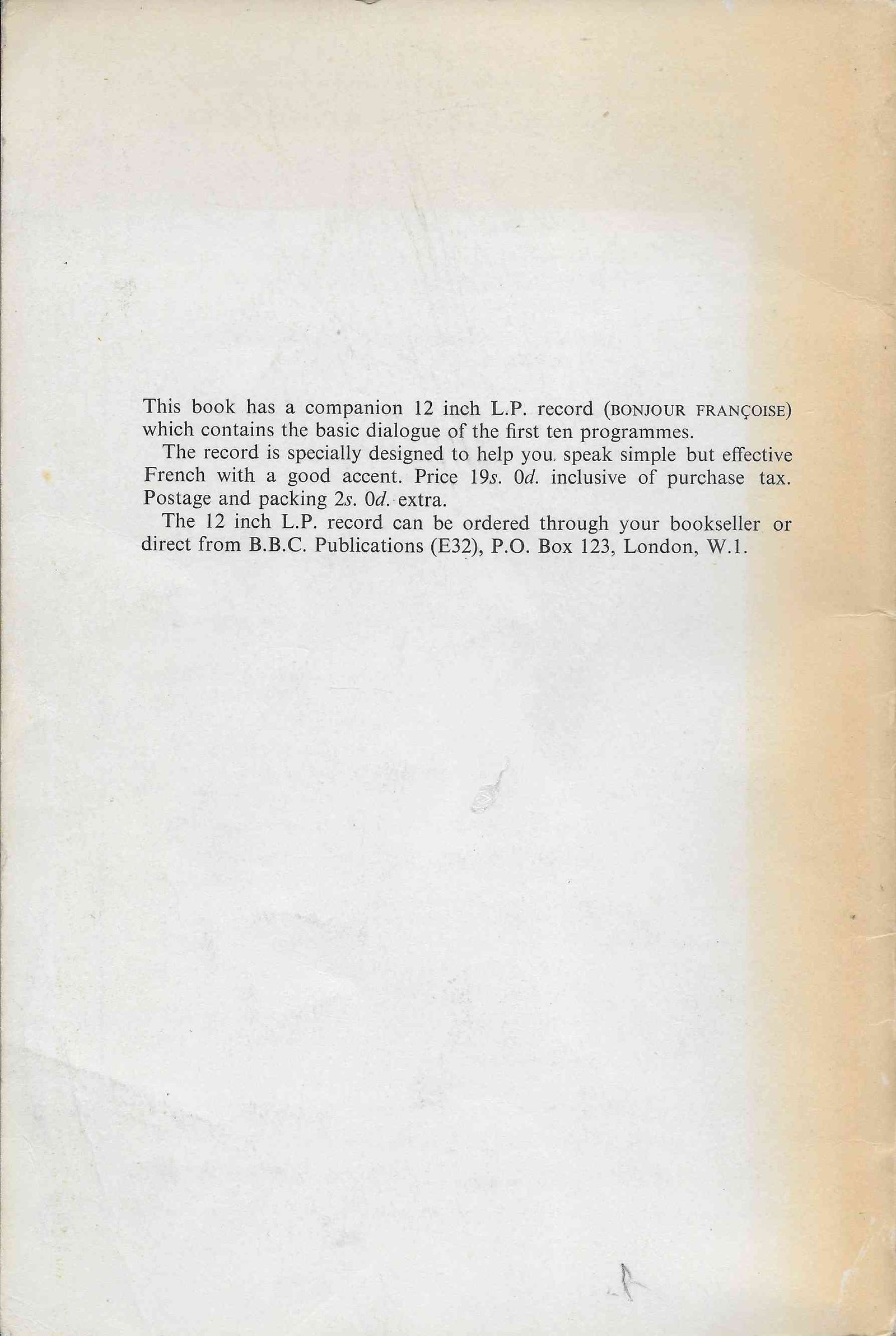 Back cover of books-OP 43
